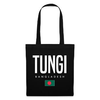 Tungi Bangladesh - Sac en tissu - noir - Devant