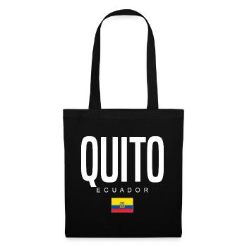 Quito Ecuador Ecuadorians - Tote Bag - black - Front
