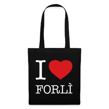 J’adore Forli - Sac en tissu - noir - Devant