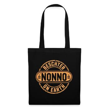 Taster Nonno Grandfather Grandpa - Tote Bag - black - Front