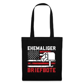 Retirement FORMER POSTMAN USA Funny - Tote Bag - black - Front