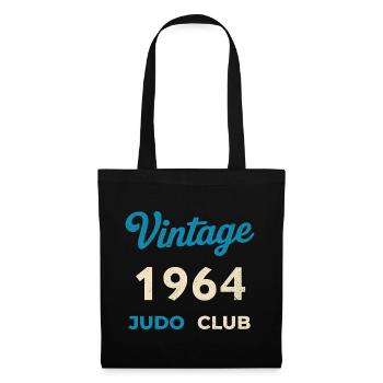 Vintage 1964 Judo Club Retro Birth Year Gift - Tote Bag - black - Front