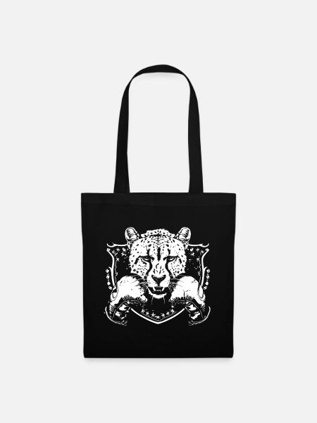 Gepard Boxen MMA - Stoffbeutel - Schwarz