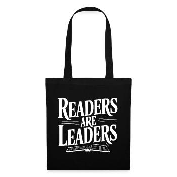 Readers are Leaders - Tote Bag - black - Front