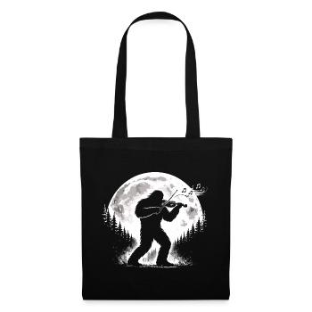 Bigfoot Violin Player - Tote Bag - black - Front