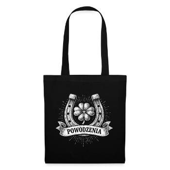 Powodzenia - Stoffbeutel - Schwarz - Vorne