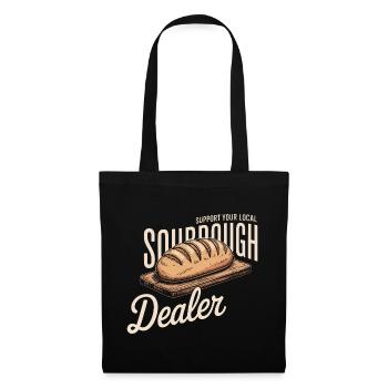 Sourdough Dealer Local Logo - Tote Bag - black - Front