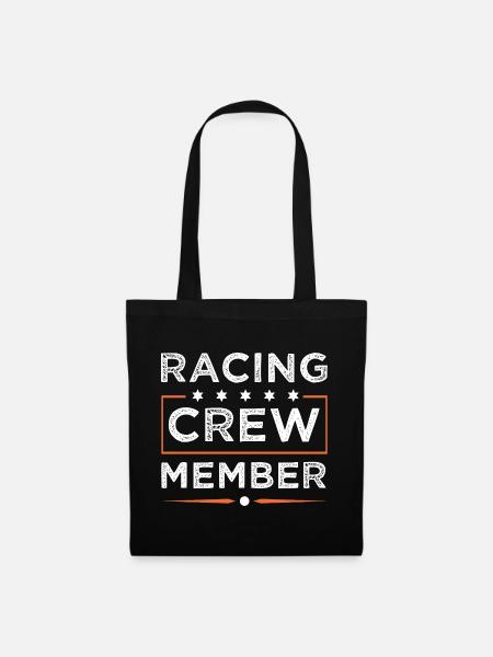 Racing Crew - Stoffbeutel - Schwarz