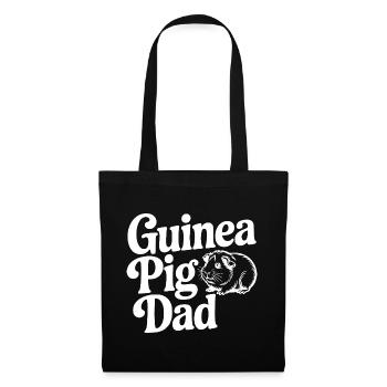 Guinea Pig Dad - Tote Bag - black - Front