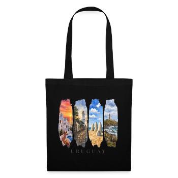 Uruguay Vacation Travel – South America Beach & Culture - Tote Bag - black - Front