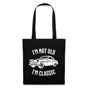 I'm not an old, I'm classic - Tote Bag - black - Front