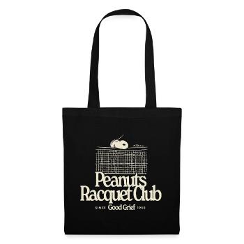 Peanuts Club De Raquette Avec Snoopy Clair - Sac en tissu - noir - Devant
