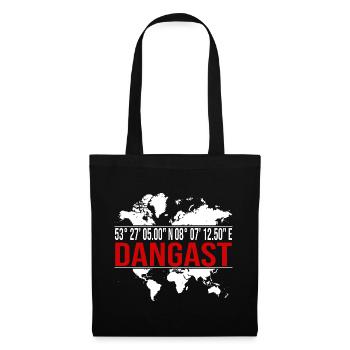 Dangast - Stoffbeutel - Schwarz - Vorne