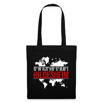 Hildesheim - Stoffbeutel - Schwarz - Vorne