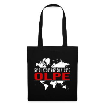 Olpe - Stoffbeutel - Schwarz - Vorne