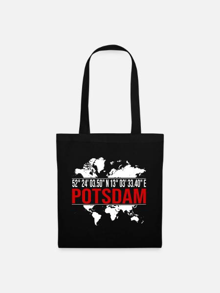 Potsdam - Stoffbeutel - Schwarz