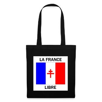 La France libre - Sac en tissu - noir - Devant
