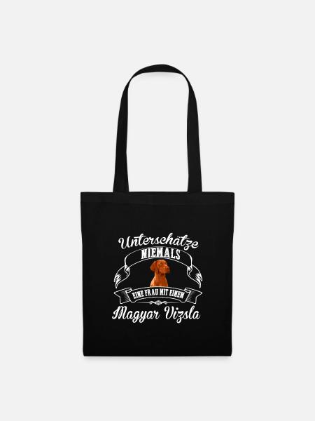 Magyar Vizsla - Stoffbeutel - Schwarz