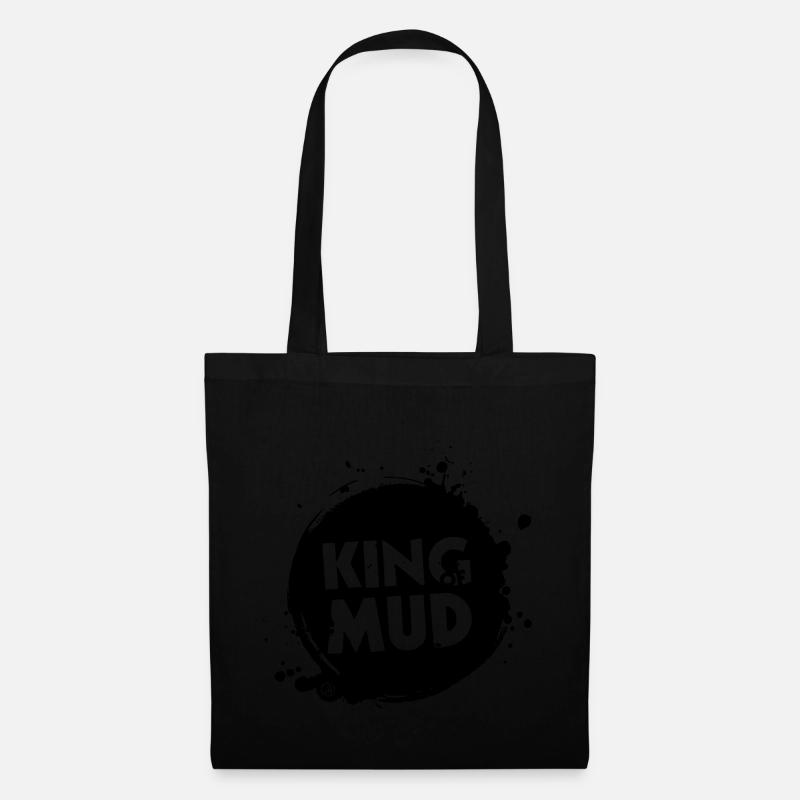 King of Mud - Stoffbeutel - Schwarz