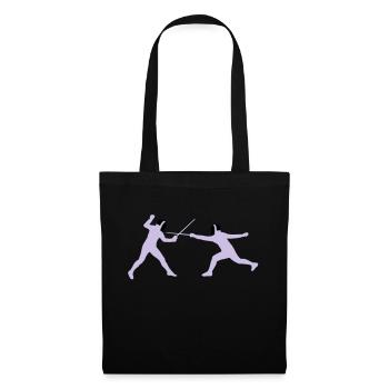fechter_2c - Tote Bag - black - Front