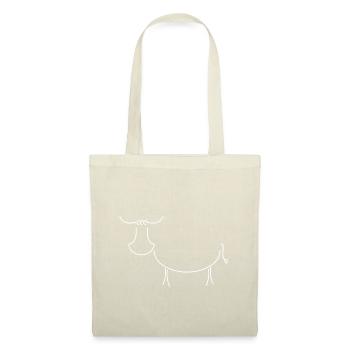 Vache agriculteur agriculteur ferme ferme ferme amoureux des animaux - Sac en tissu - nature - Devant