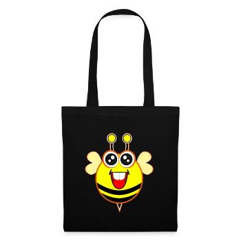Bumblebee - Bee Insects Summer Sweet Kids Shirt - Tote Bag - black - Front