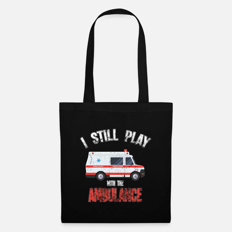 ambulance - Sac en tissu - noir