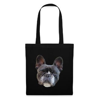 LIMITED * Bouledogue Français * - Sac en tissu - noir - Devant