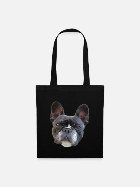 LIMITED * French Bulldog * - Tote Bag - black