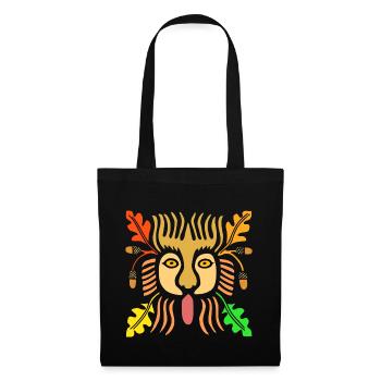 Lion africa tribal holiday - Tote Bag - black - Front