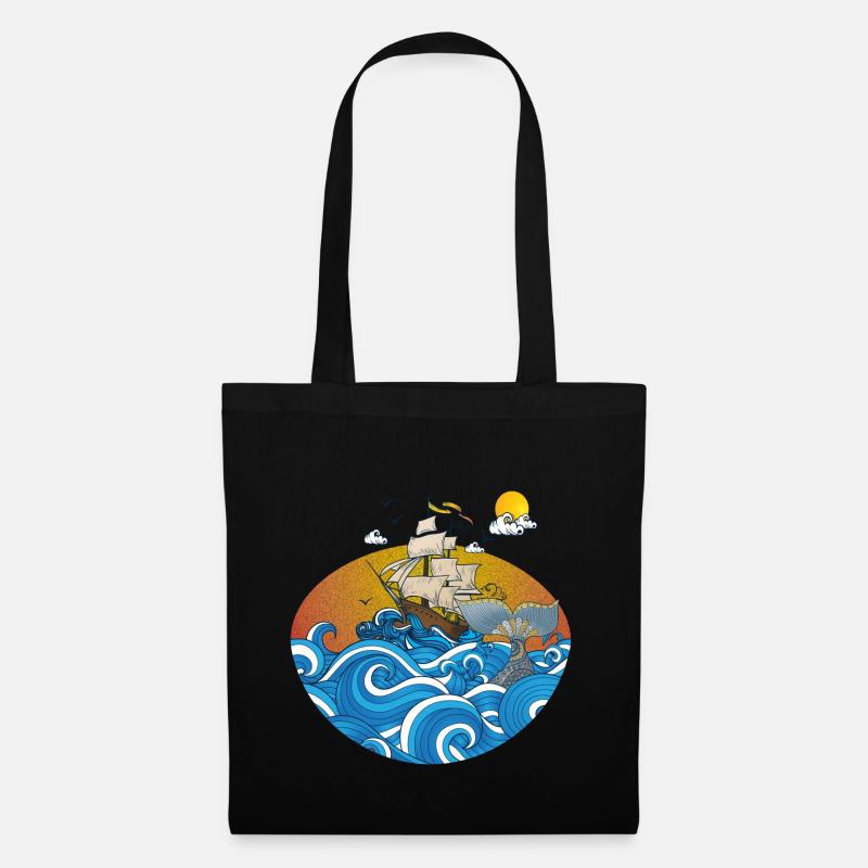 Beach - Tote Bag - black