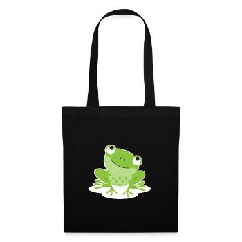 frog - Tote Bag - black - Front