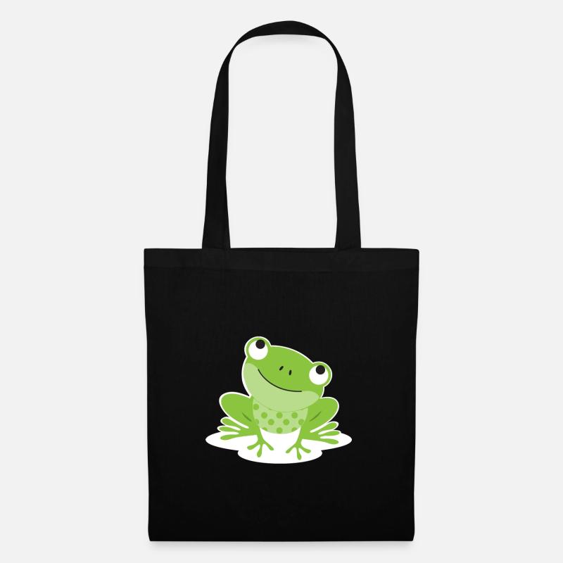 frog - Tote Bag - black