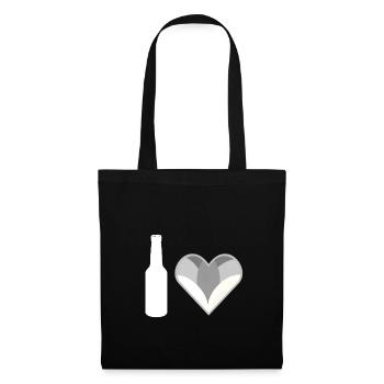 Beer love - Tote Bag - black - Front