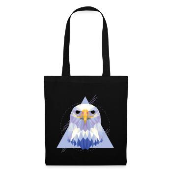 Geometric eagle - Tote Bag - black - Front