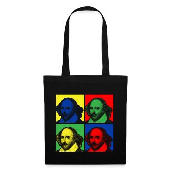 SHAKESPEARE - Sac en tissu - noir - Devant