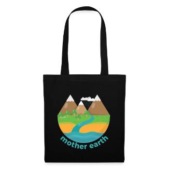 Earth Day - Tote Bag - black - Front