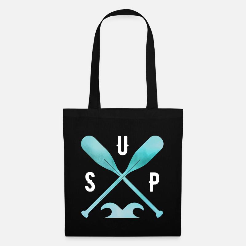 Stand Up Paddle - Stoffbeutel - Schwarz