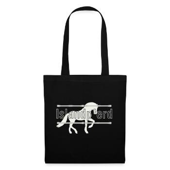 Isis - Pony - Tölt - Icelandic horse - Tote Bag - black - Front