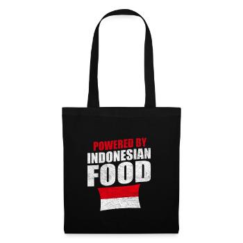Bali Indonésie Drapeau Origine Nationalité Etat - Sac en tissu - noir - Devant