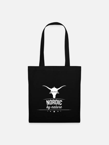 Nordic by nature - Tote Bag - black