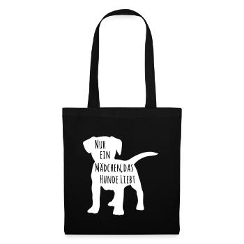 Dog Girl I Dog Dog Owners Gift - Tote Bag - black - Front