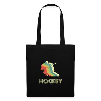 Hockey field hockey hockey player - Tote Bag - black - Front