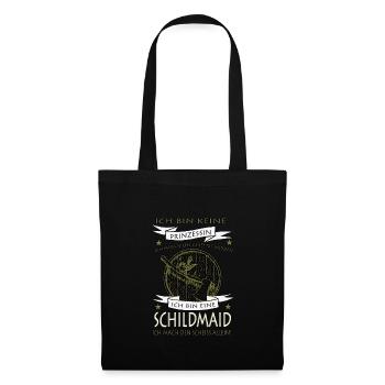 Geschenk Viking Walhalla Wikinger göttervater - Stoffbeutel - Schwarz - Vorne