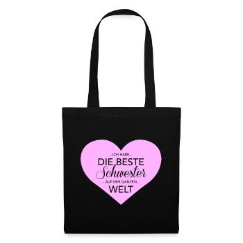 best sister - Tote Bag - black - Front