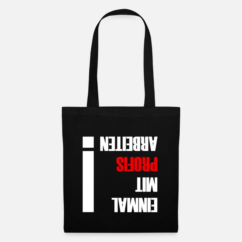 once working with professionals - Tote Bag - black