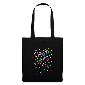 CONFETTI - Tote Bag - black - Front