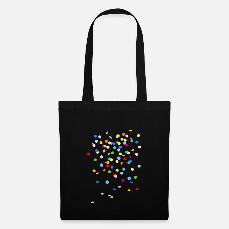 CONFETTI - Tote Bag - black