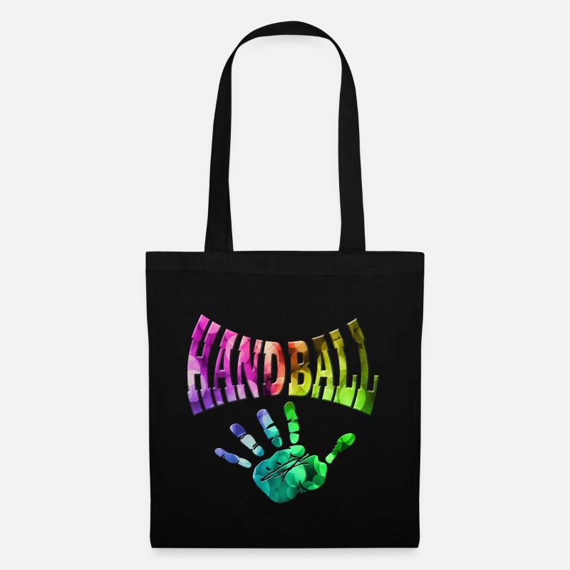Handball - Stoffbeutel - Schwarz