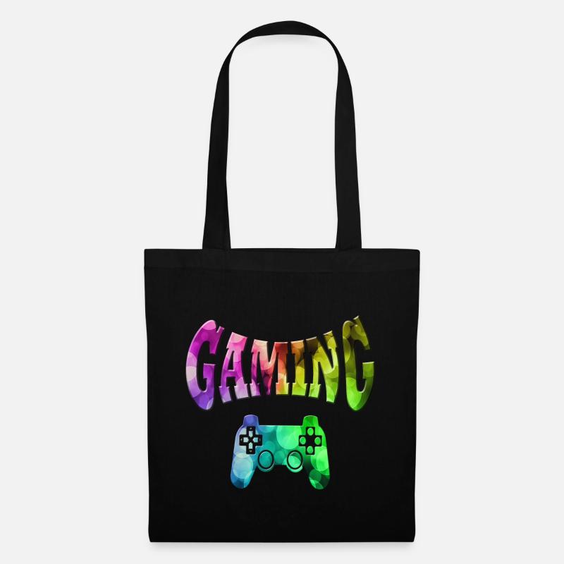 Gaming - Stoffbeutel - Schwarz